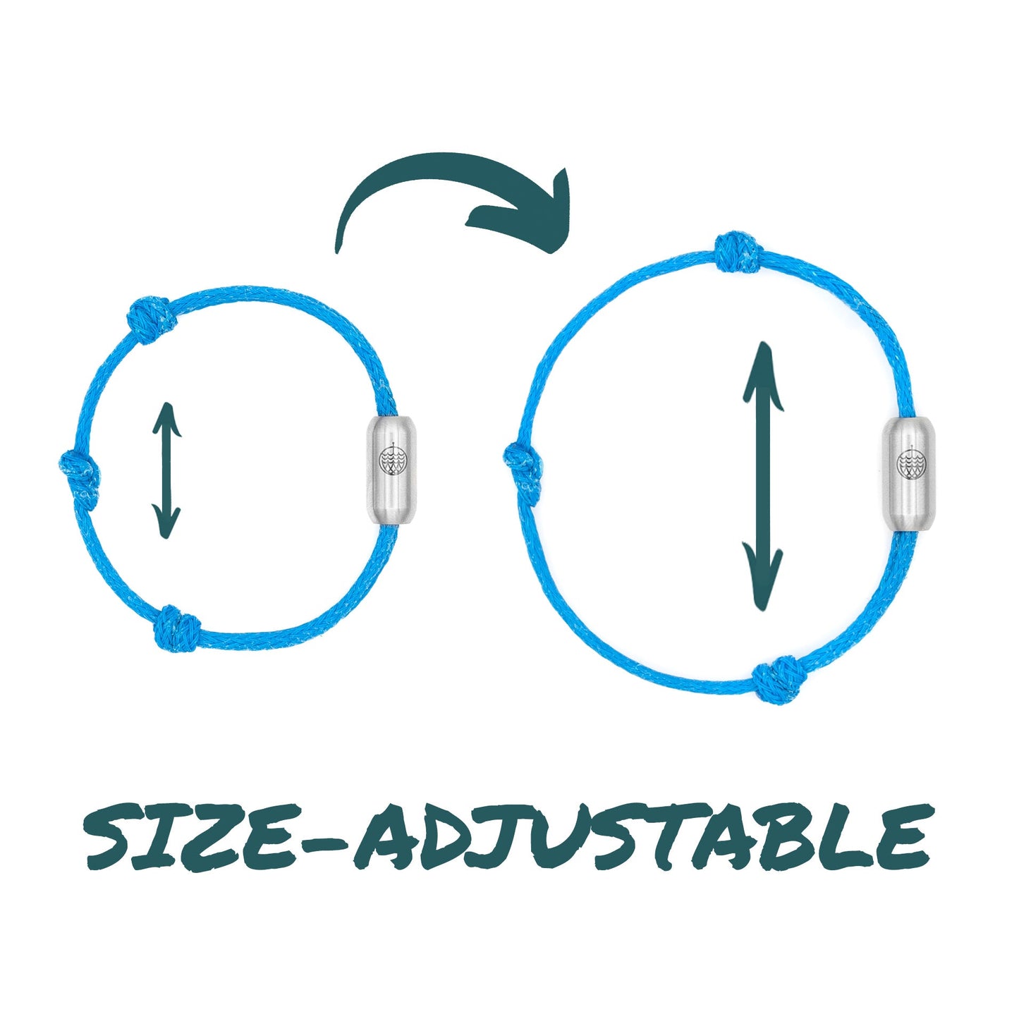 Arctic Ocean Adjustable Bracenet - BRACENET US
